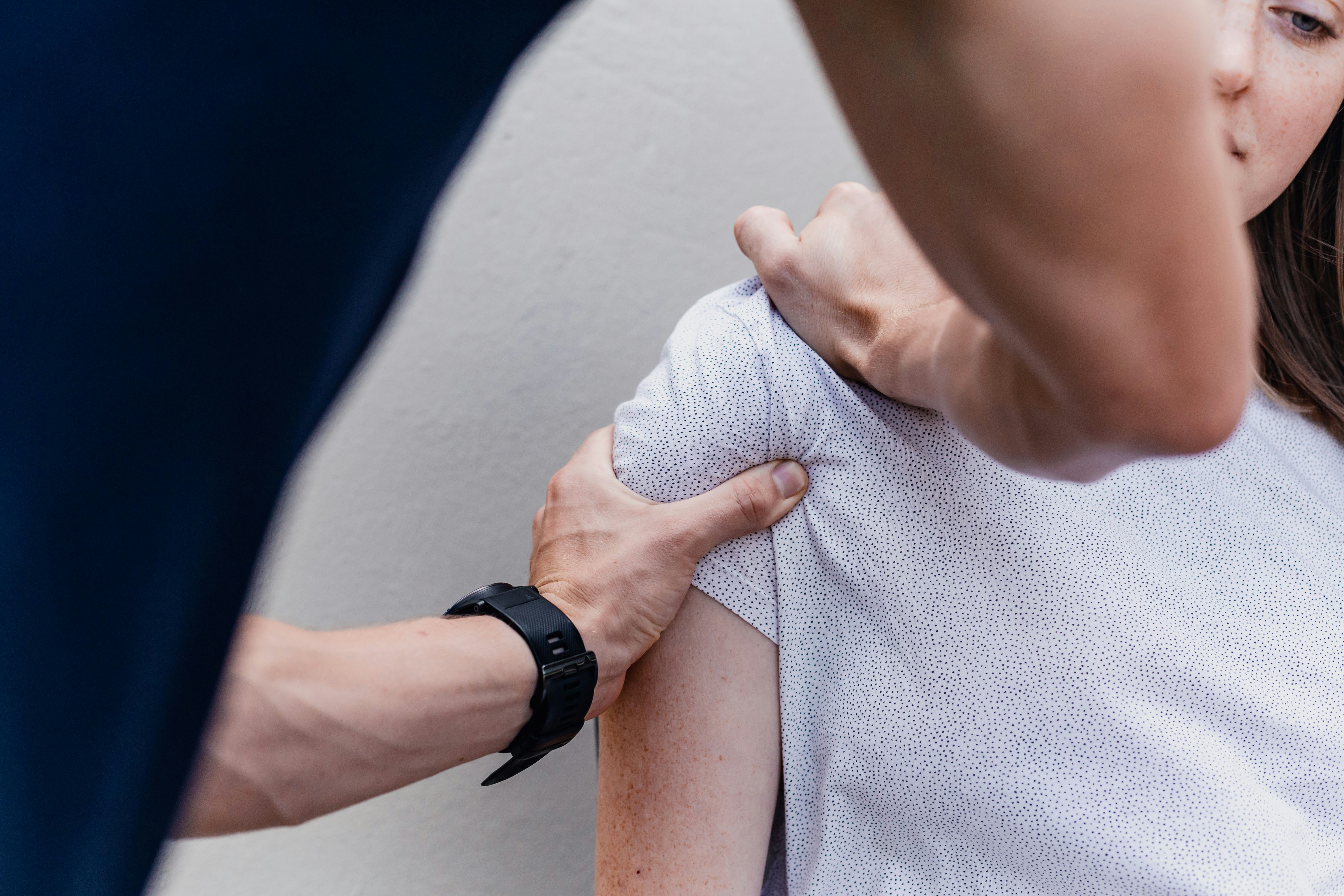 Therapeutische Schulterbehandlung